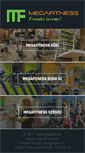 Mobile Screenshot of megafitness.hu